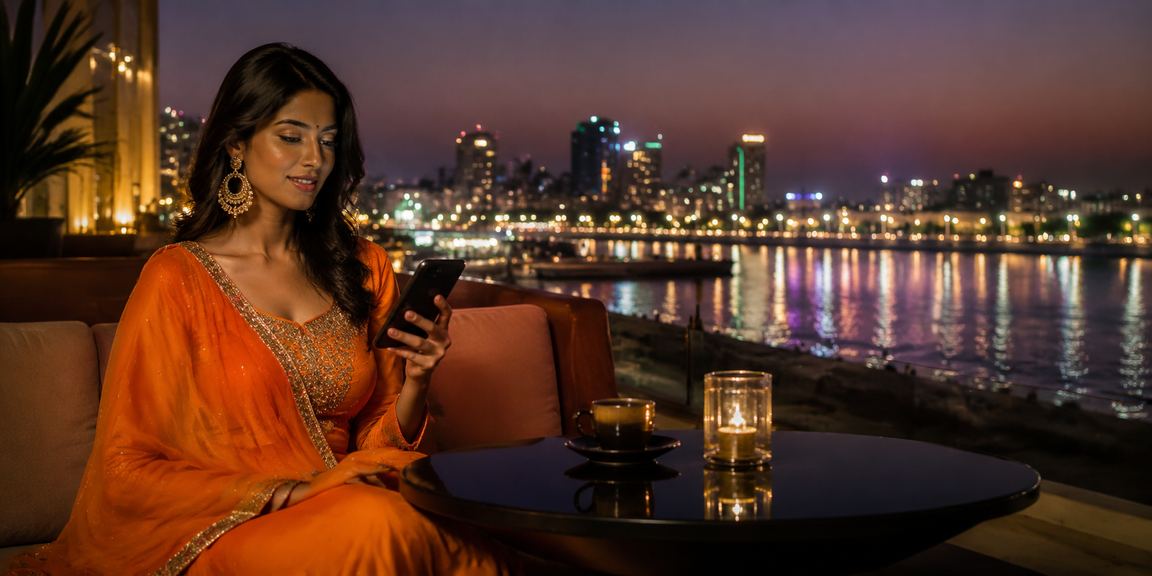 Mobile user browsing and claiming promotions with convenient payment options in Ahmedabad